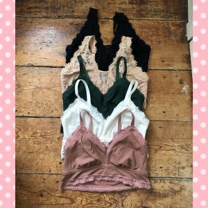 Aerie Bralette Lot Size XL/XLDD/XL DD